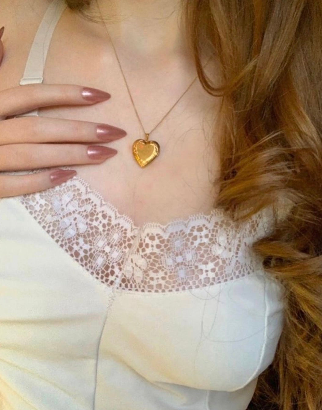 golden memory locket