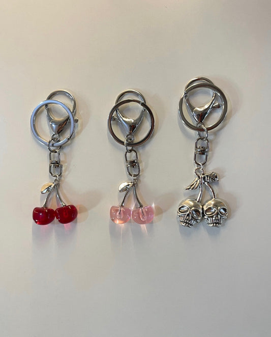 cherry bag charms
