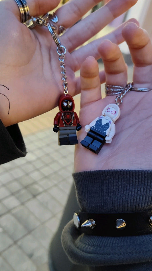 spiderman keychain set
