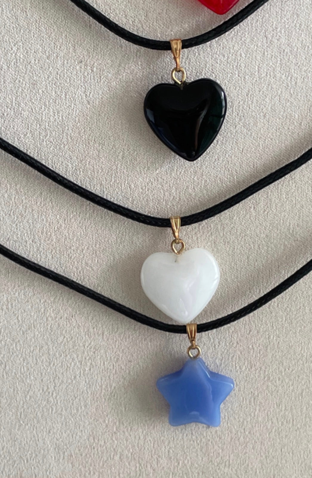 glass necklaces ☆ ♡︎