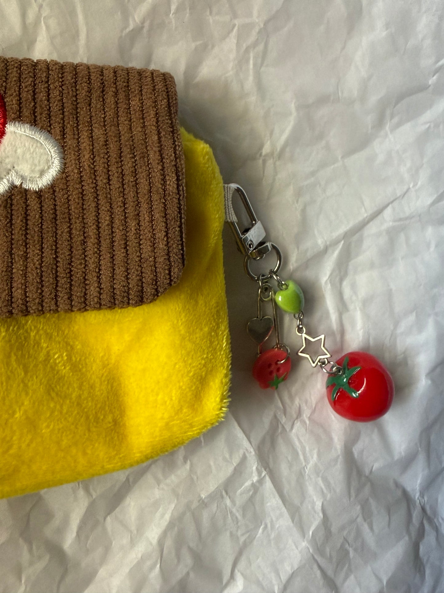 tomato keychain
