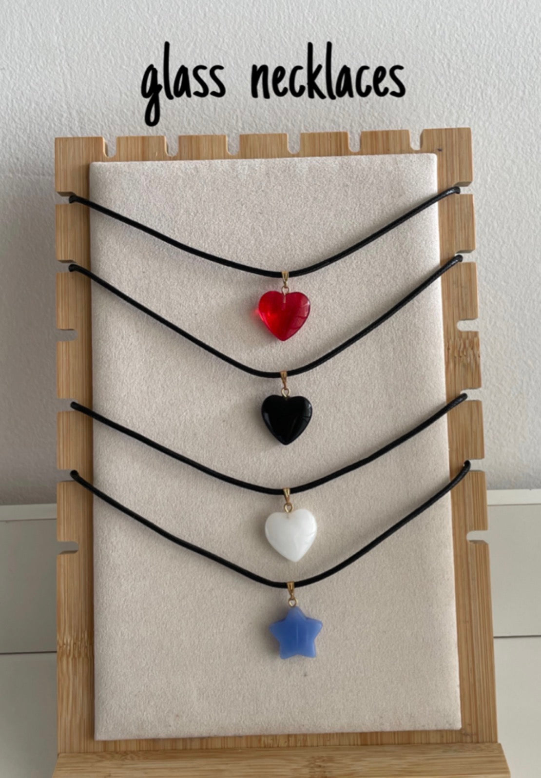 glass necklaces ☆ ♡︎