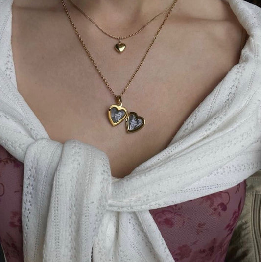 golden memory locket