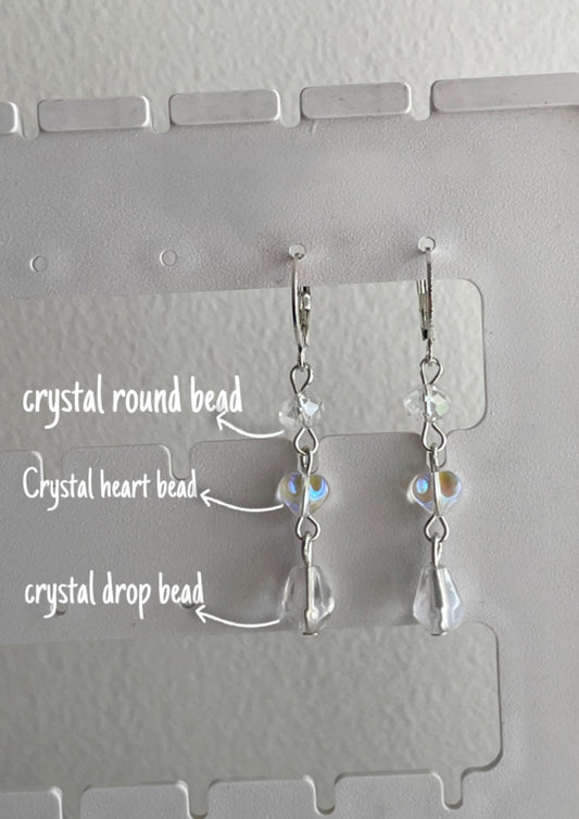 crystal earrings