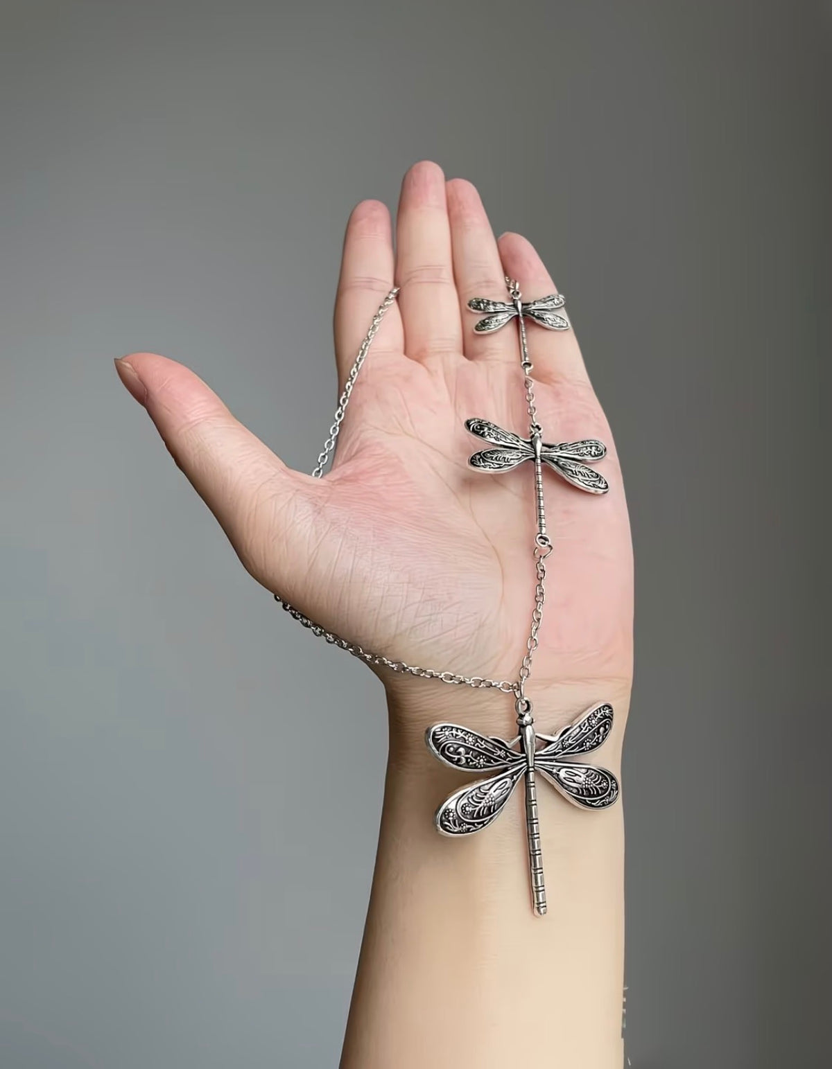 whimsical dragonfly necklace