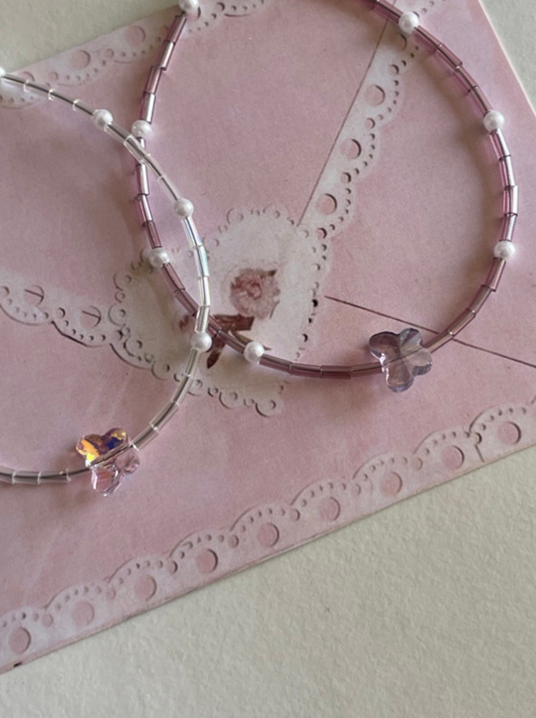 mini butterfly bracelet