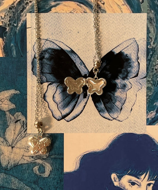 butterfly locket 🦋