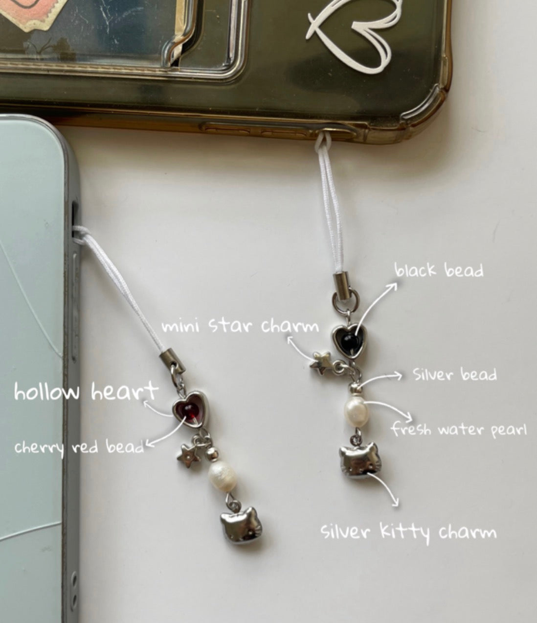 mini kitty charm