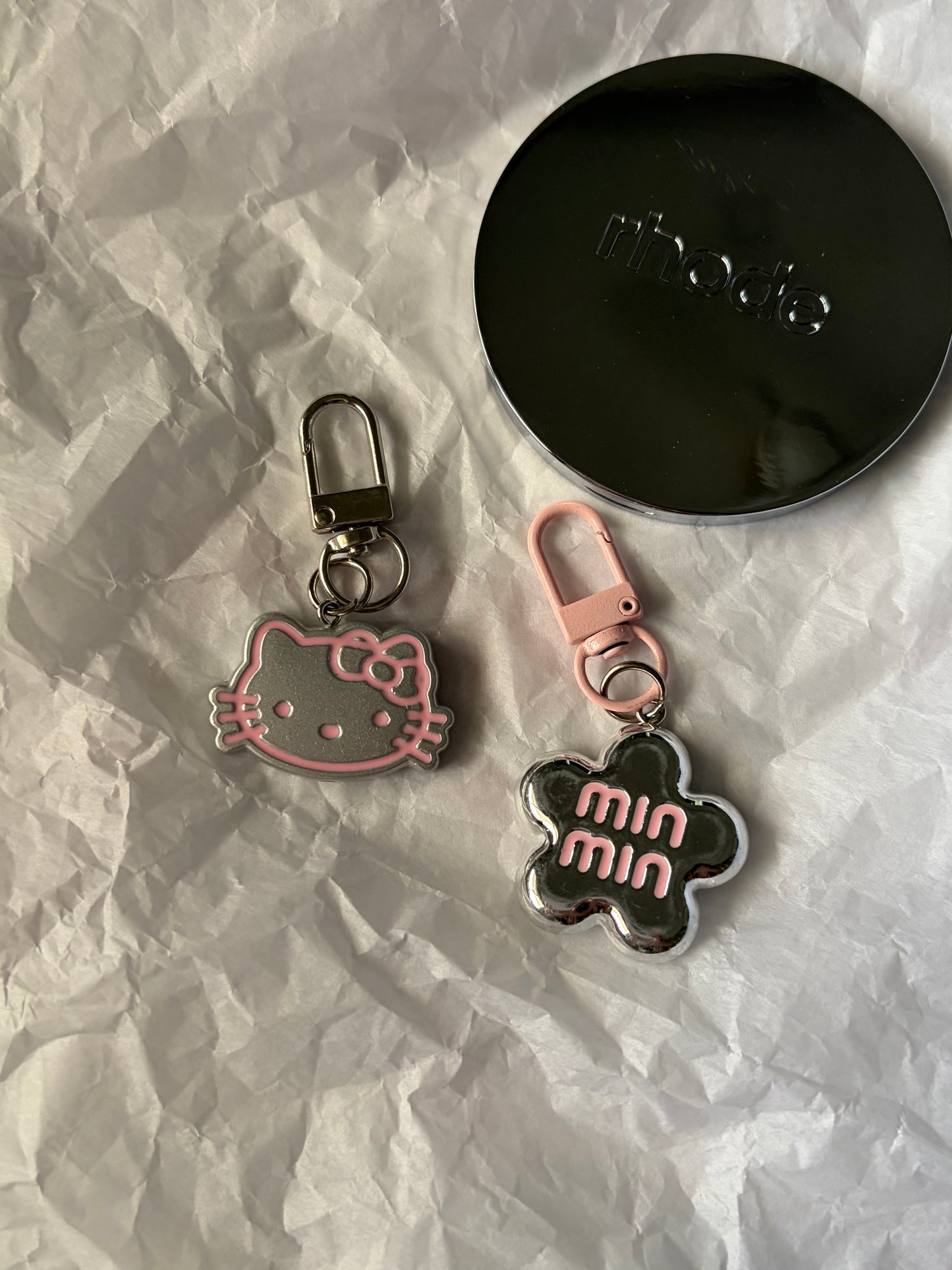 hk & miu keychain