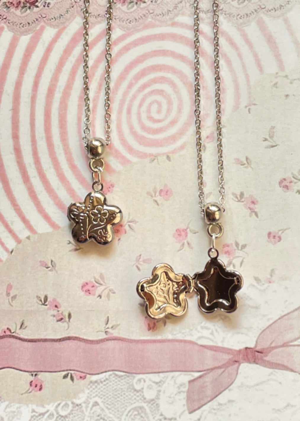 rare flower locket