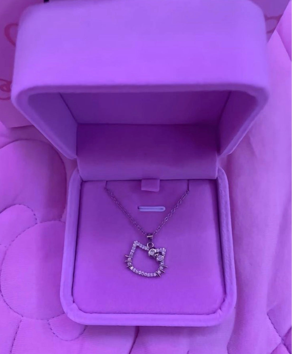 hk bling necklace