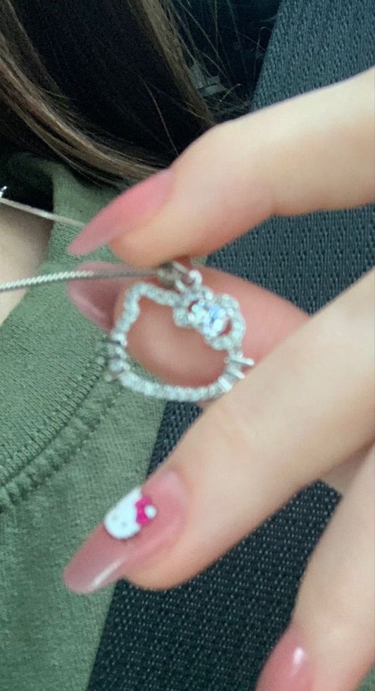 hk bling necklace