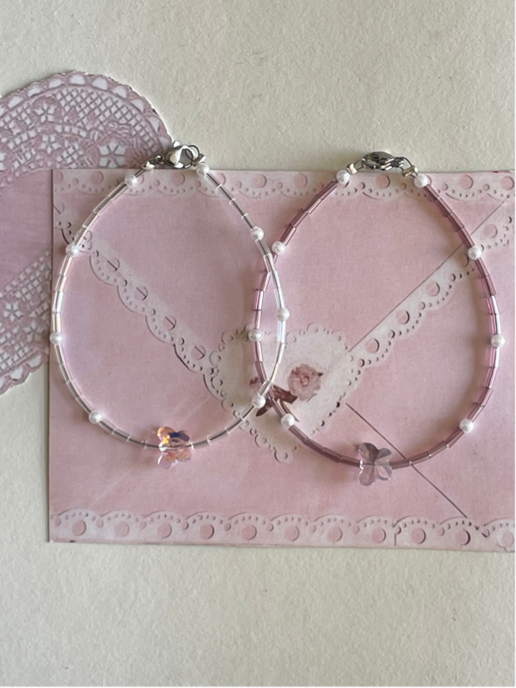mini butterfly bracelet