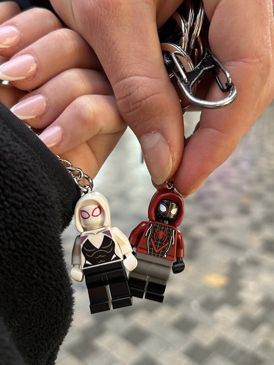 spiderman keychain set