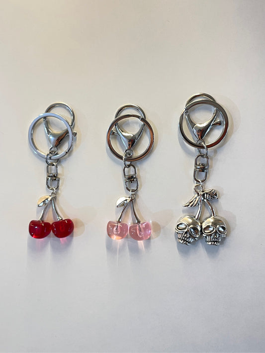 cherry bag charms